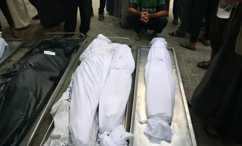 غزة أصبحت مقبرة جماعية ونقص في الأكفان وأكياس الموتى 1698422521991 Highres